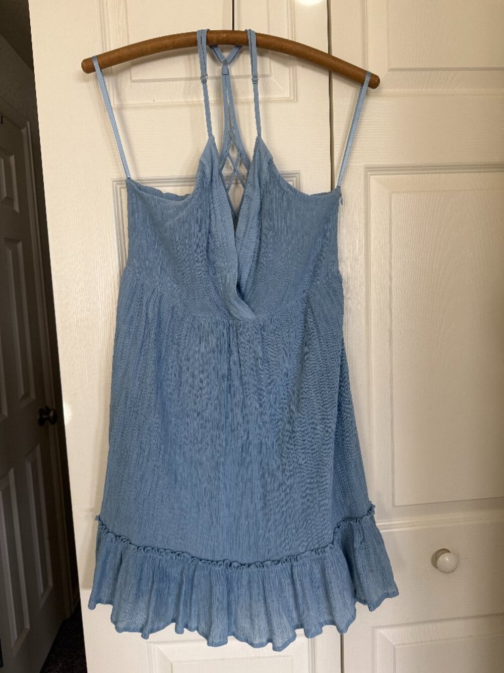 Open back summer dress